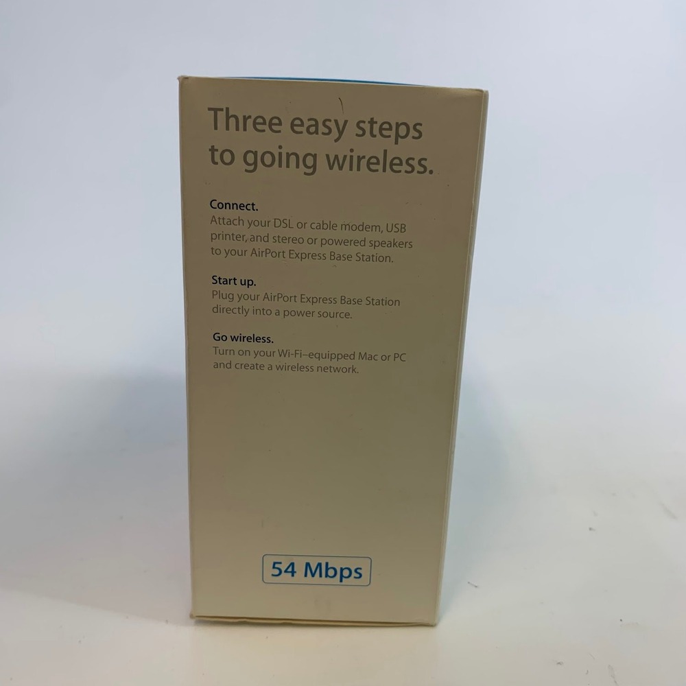 Apple AirPort Express Base Station 802.11g Wireless Router Model A1084 - Picture 11 of 11